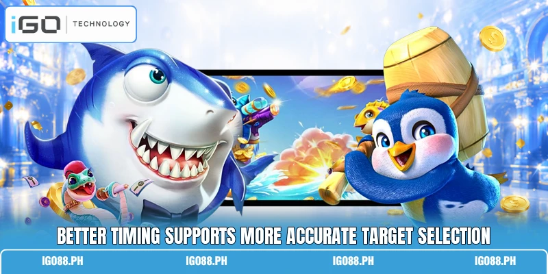 Better timing supports more accurate target selection
