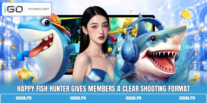 Happy Fish Hunter gives members a clear shooting format