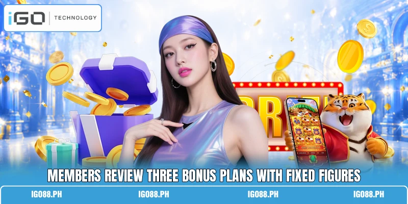 Members review three bonus plans with fixed figures Members review three bonus plans with fixed figures