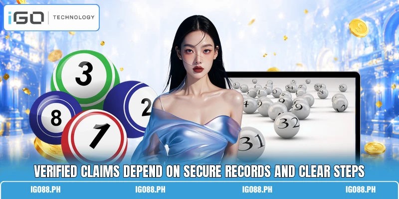 Verified claims depend on secure records and clear steps